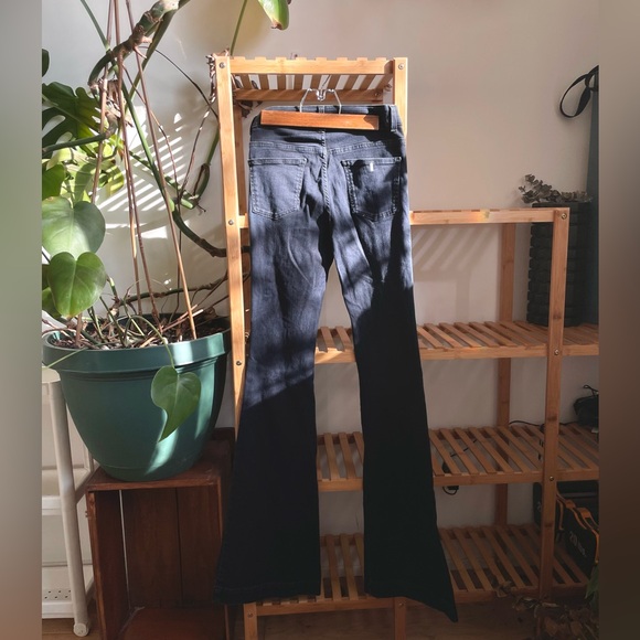 Stella McCartney Dark Blue Flared Jeans Size 4/26 - Picture 7 of 11